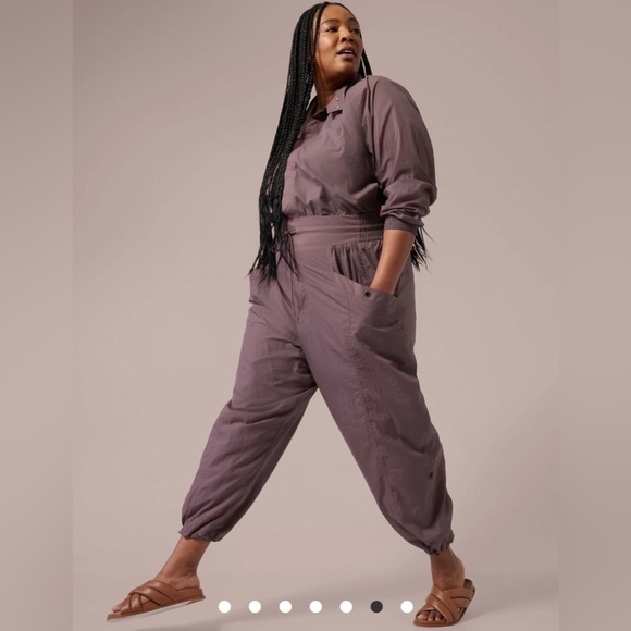 NWT! Athleta Jumpsuit Open Back Utility - Multiple Sizes - Picture 5 of 7